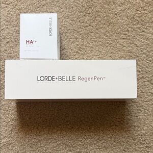 LORDE+BELLE RegenPen with HA3+ Peptide Serum - White